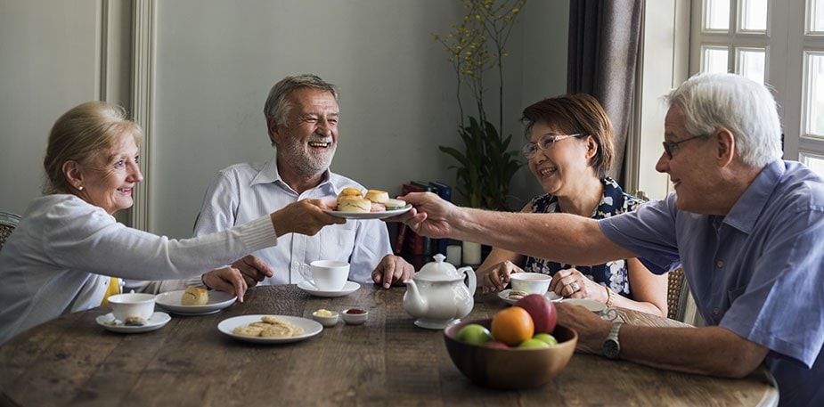 The social aspect of aged care dining
