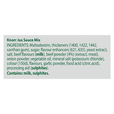 KNORR Jus Gluten Free 6kg - KNORR Jus Gluten Free with its caramelised notes from quality Australian beef is the perfect companion for your premium dishes.
