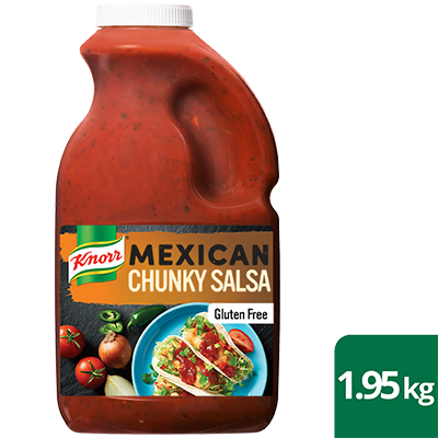 KNORR Mexican Chunky Salsa Mild Gluten Free 1.95kg