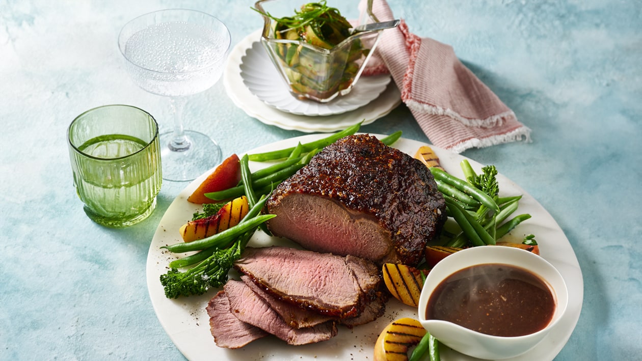 Roasted Beef Sirloin, Cucumber Kimchi – Recipe